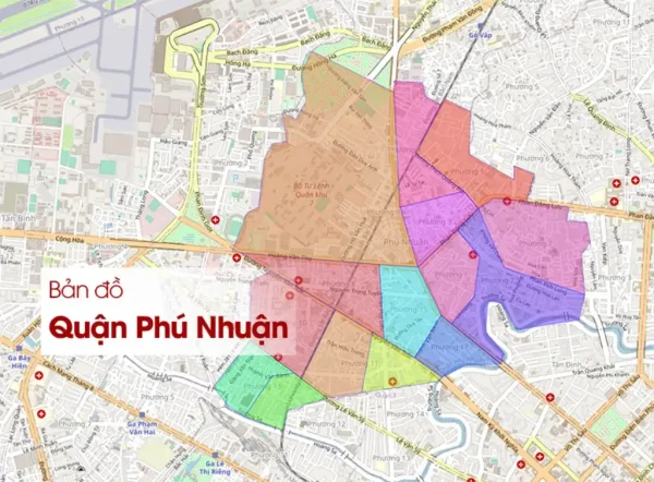 Bản đồ Quận Phú Nhuận