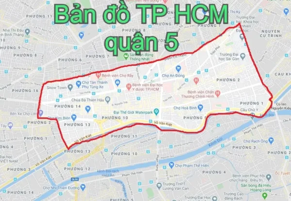 Bản đồ Quận 5