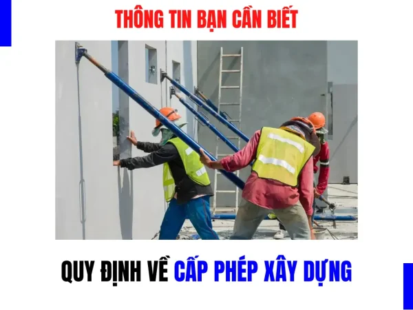 Cấp phép xây dựng